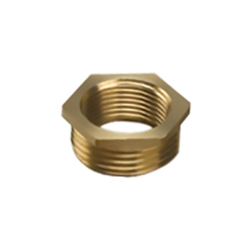 BF241 brass hexagonal bush 1/2"x 3/8"