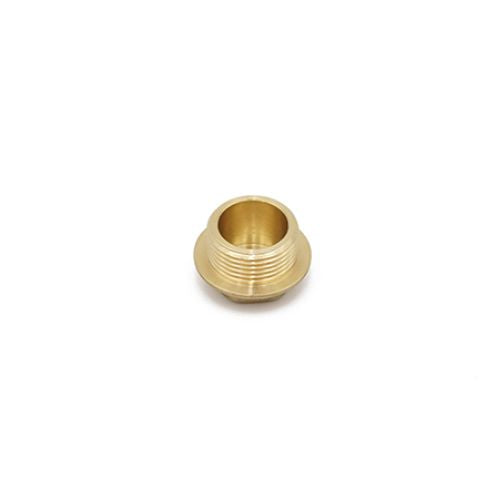 BF290 brass flanged plug 1"