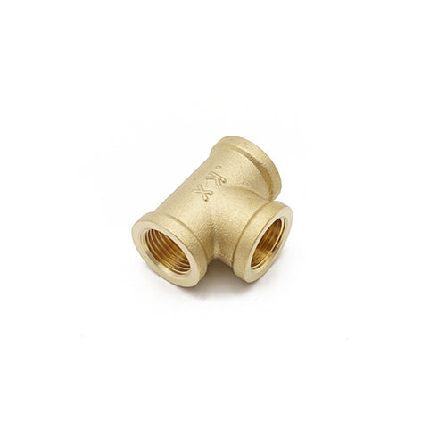 BF130 brass tee 3/4" FxFxF