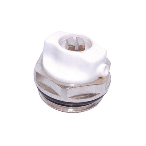 Directional rad air vent 1/2" - chrome