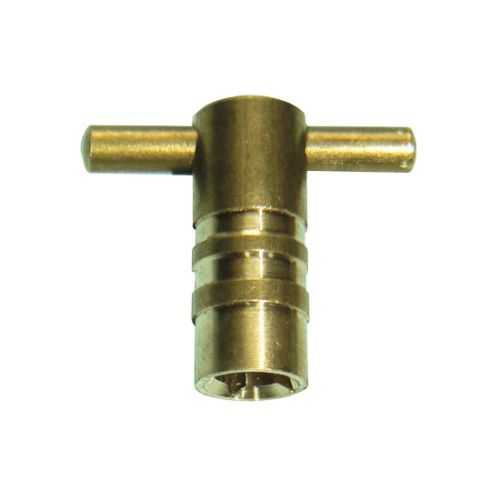 Brass vent key for radiator - standard
