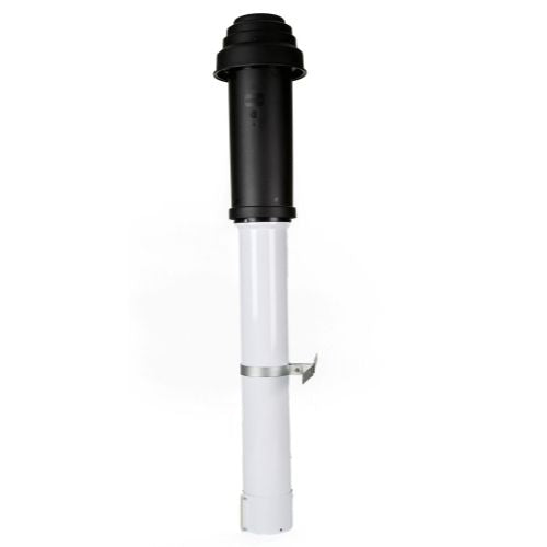 Heatline Vertical Flue Terminal Black