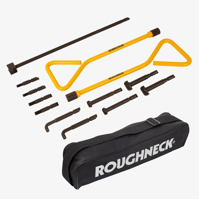 12001 Roughneck Universal Manhole Key Kit – Heavy-Duty, Multi-Fit Design