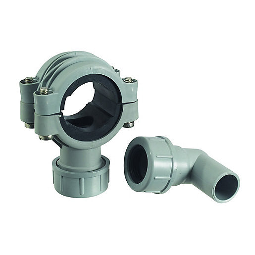 McAlpine CLAMP1GR Grey Auxiliary Fitting