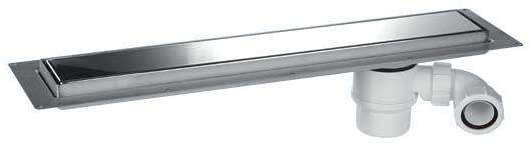 McAlpine CD1200OP 1200mm Polished Slimline Finish Channel Drain