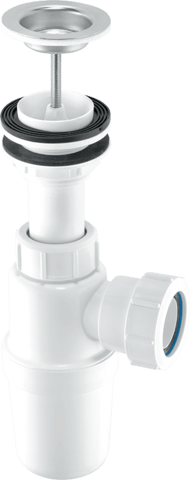 McAlpine AA10W Bottle Trap and Waste 1.25"