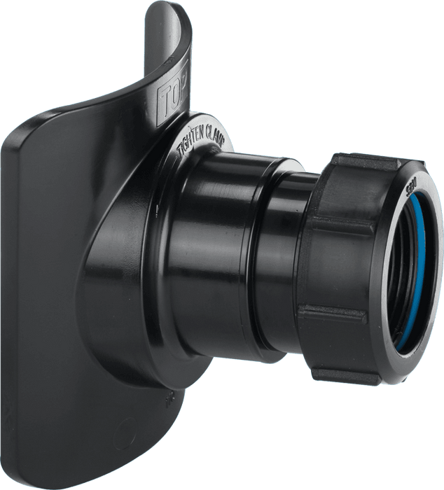 McAlpine BOSSCONN82ZBL 3"x2" Mechanical Soil Pipe Boss Connector