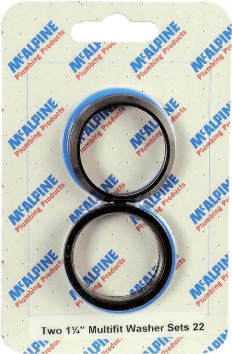 McAlpine CARD22 No.22 Handipak 2x 1.25" Washer Sets