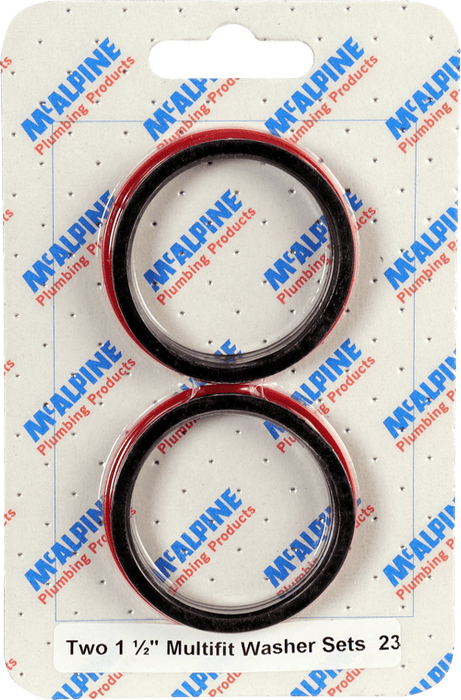 McAlpine CARD23 No.23 Handipak 2x 1.5" Washer Sets