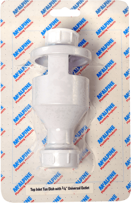 McAlpine CARD57 No.57 Handipak Top Tundish with 3/4" Outlet