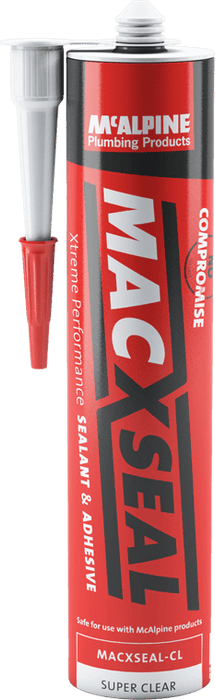 McAlpine MACXSEALCL Clear Hybrid Sealant and Adhesive