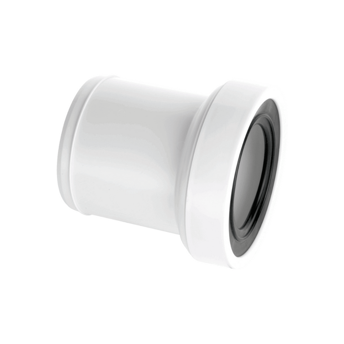 McAlpine WC CONEXT 4" Short Straight Telescopic WC Socket Extension