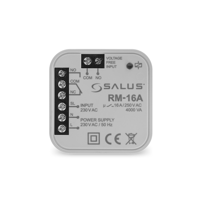 Salus RM-16A Relay Module – 16A Switching for Boilers, Pumps & UFH