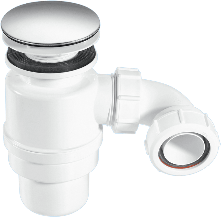 McAlpine STW10M Mushroom Top Shower Trap S/S