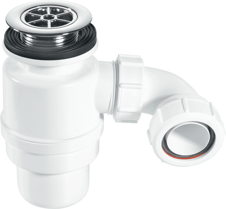 McAlpine STW10R Grid Top Shower Trap S/S