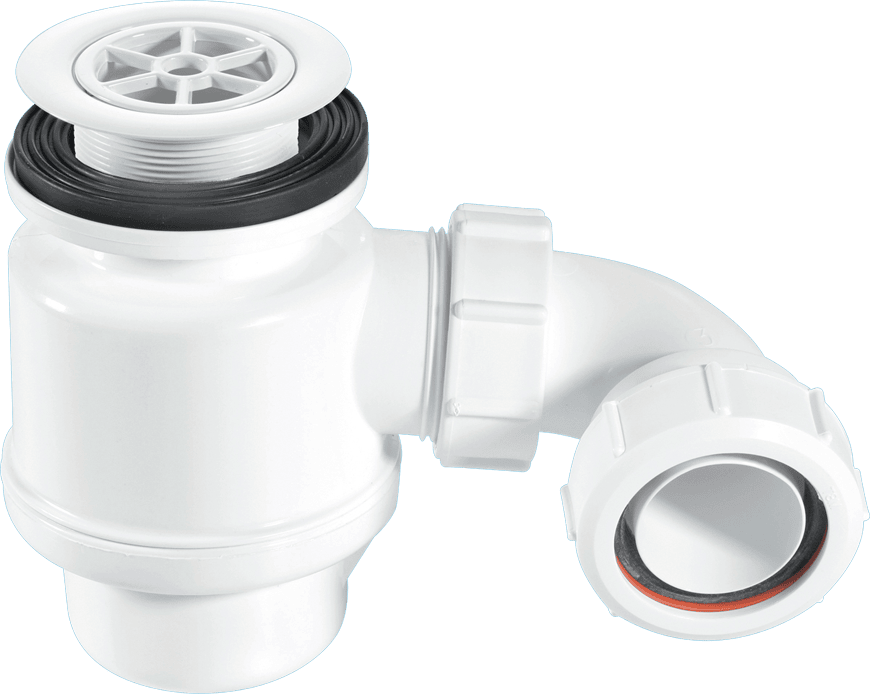 McAlpine STW2R Grid Top Shower Trap S/S