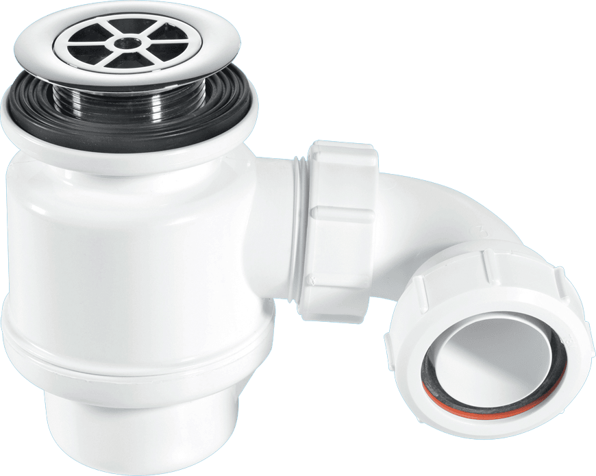 McAlpine STW4R Grid Top Shower Trap S/S