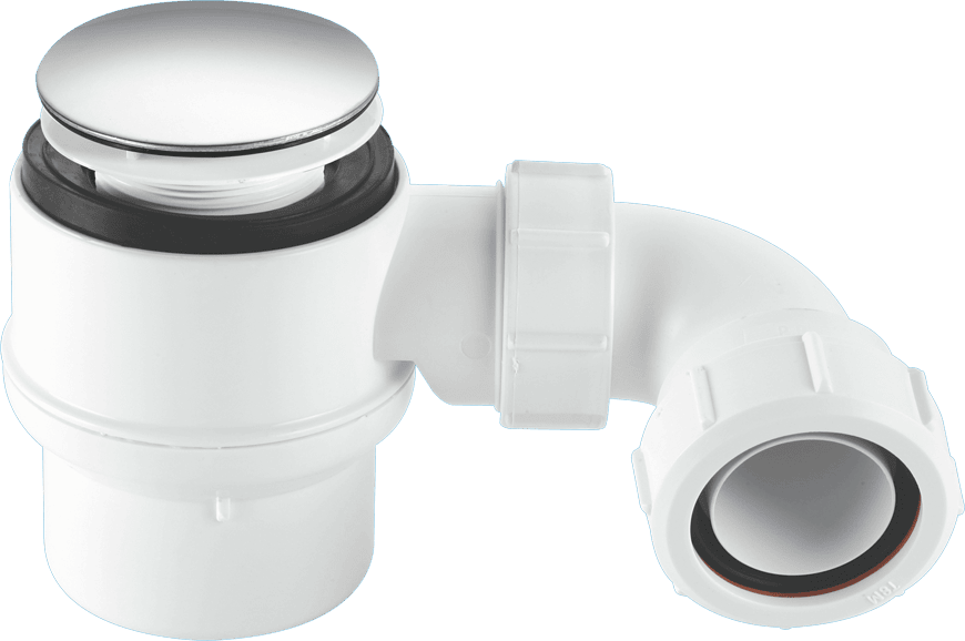 McAlpine STW4M95 Mushroom Top Shower Trap S/S