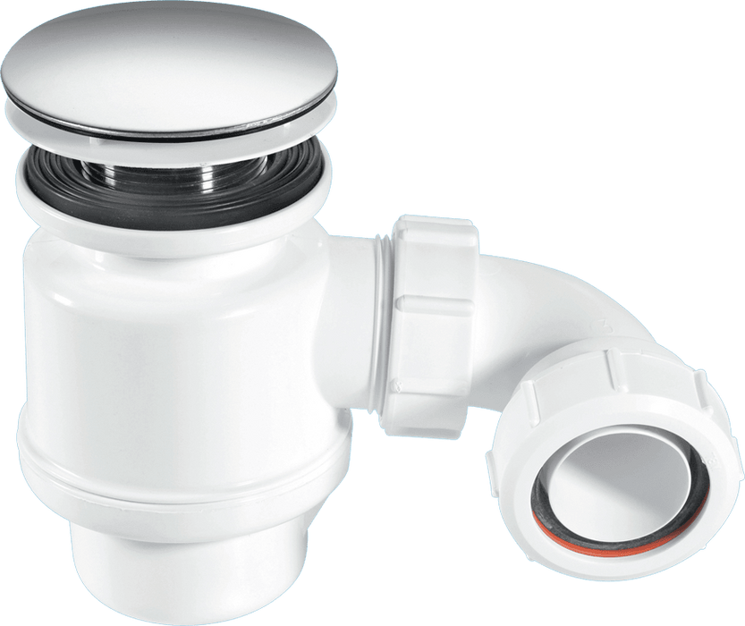 McAlpine STW8M Mushroom Top Shower Trap S/S