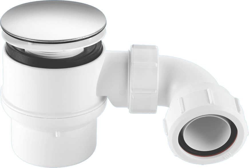McAlpine STW8M95 Mushrom Top Shower Trap S/S