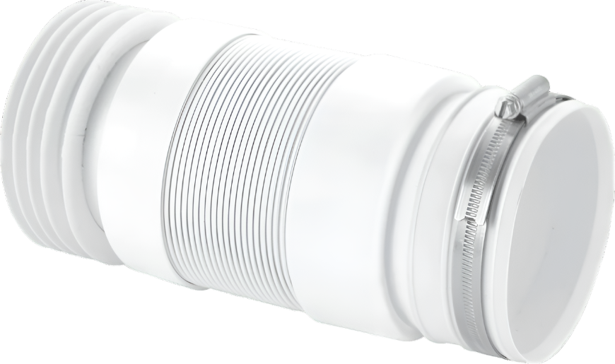 McAlpine WC-F21R Back To Wall Flexible Pan Connector