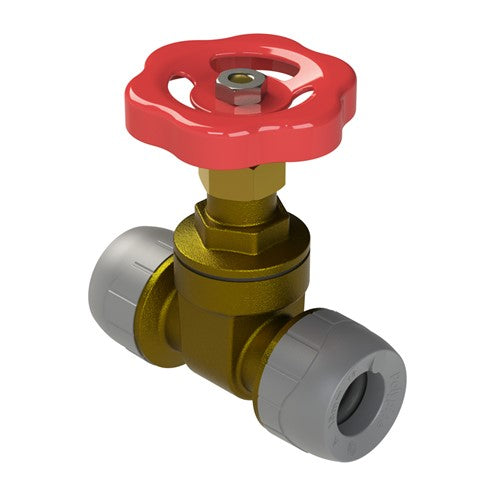 Polypipe Polyplumb Gate Valve 22mm PB3122