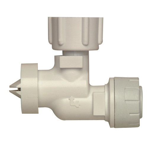 Polypipe 90 Degree Swivel Service Valve 15mm x 1/2 - PB6615