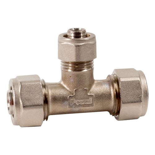 VS0101151 VALSIR PEXAL TWIST REDUCING TEE D.20X2 - 16X2 - 20X2MM