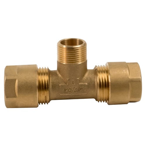 VS0101221 VALSIR PEXAL TWIST MALE THREADED TEE D.32X3 - 1" - 32X3MM