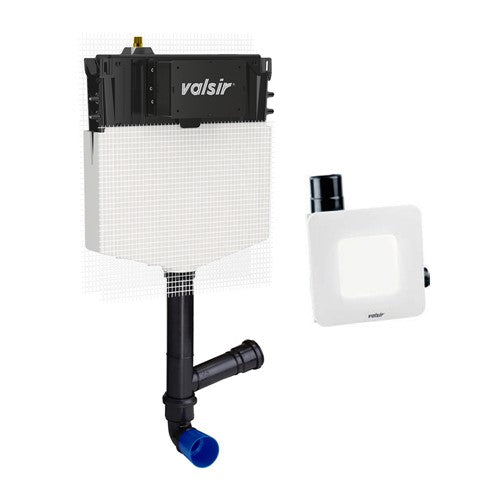 VALSIR Flushing Tropea S Ariapur100LED Mechanical In-Wall (VS0858322UK) – D.90mm
