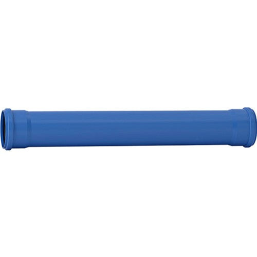 Valsir Triplus Double Socket Pipe 75mm – 3m Length (VS0650273)