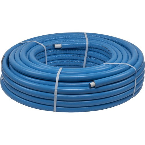 Valsir Pexal Pre-Insulated Pipe 16x2mm – 50m Coil Blue (VS0100461)