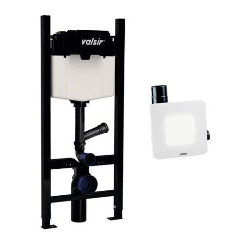 VALSIR Flushing Winner S Ariapurled100 Pneumatic Frame (VS0853378UK) - Adjustable Depth 90-110mm | Reliable and Versatile Bathroom Solution