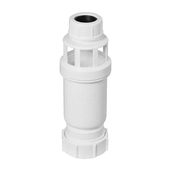McAlpine MACTUN2 Tundish self closing valve 15/22mm inlet x 1 1/4" Compression
