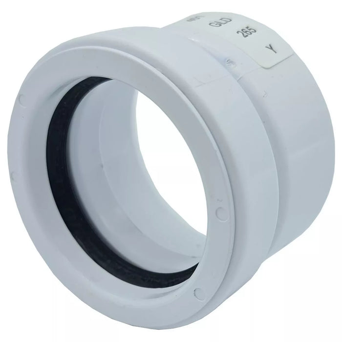 McAlpine 50mm x 2" Solvent Adaptor HCUP50UKADAP – Adapting European Metric Sized Waste Pipe to UK Imperial Sized Waste Pipe