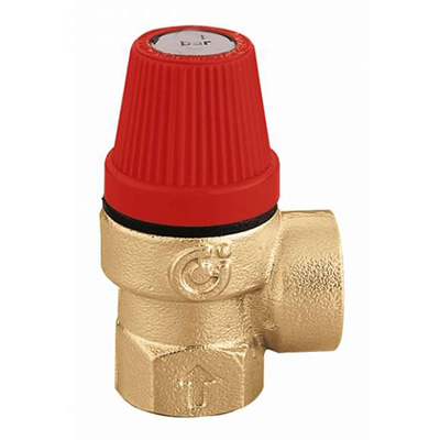 Caleffi / Altecnic 1/2F/F 1.5 bar Safety Relief Valve