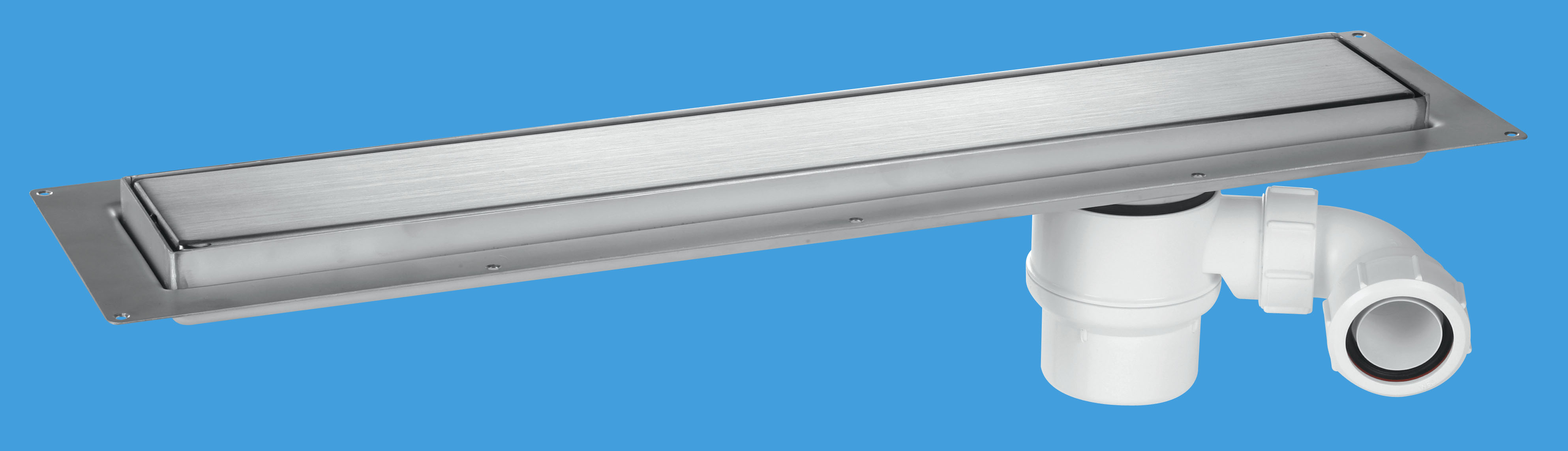 CD800-B  McAlpine 800mm Brushed Finish Channel Drain