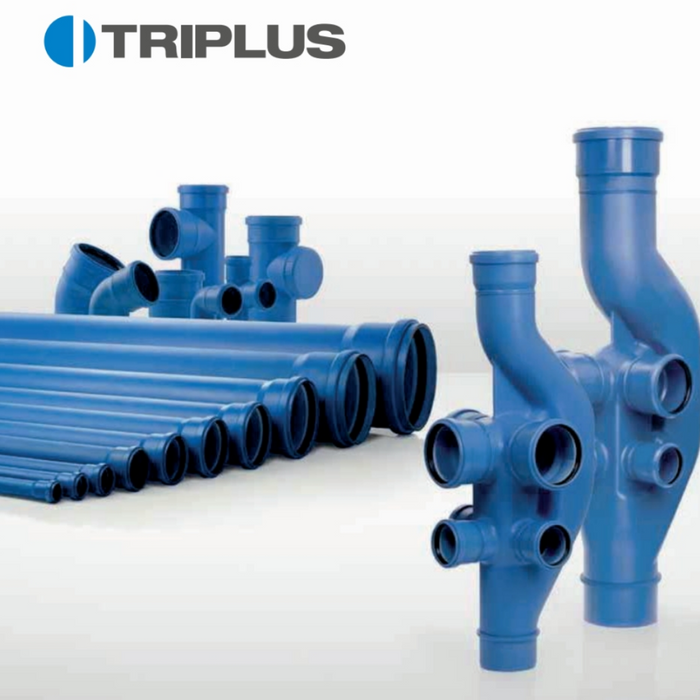 Valsir Triplus Drainage System | Soundproof Waste Pipes at Best UK Prices – GetPlumb