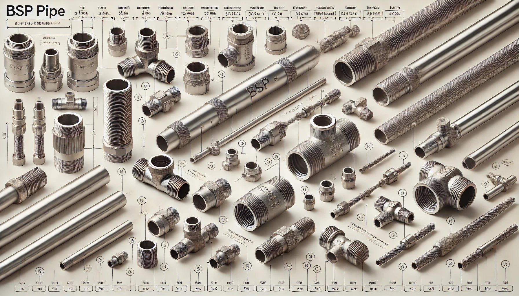 BSP Pipe and Pipe Thread Sizes: What You Need to Know - Getplumb