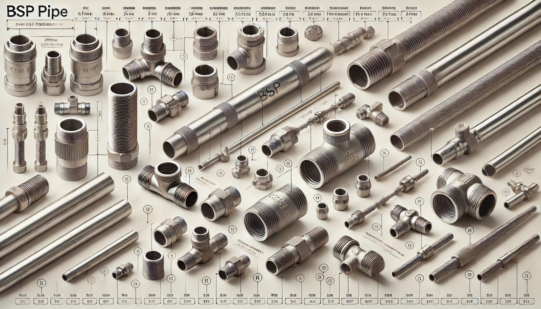 BSP Pipe and Pipe Thread Sizes: What You Need to Know — Getplumb