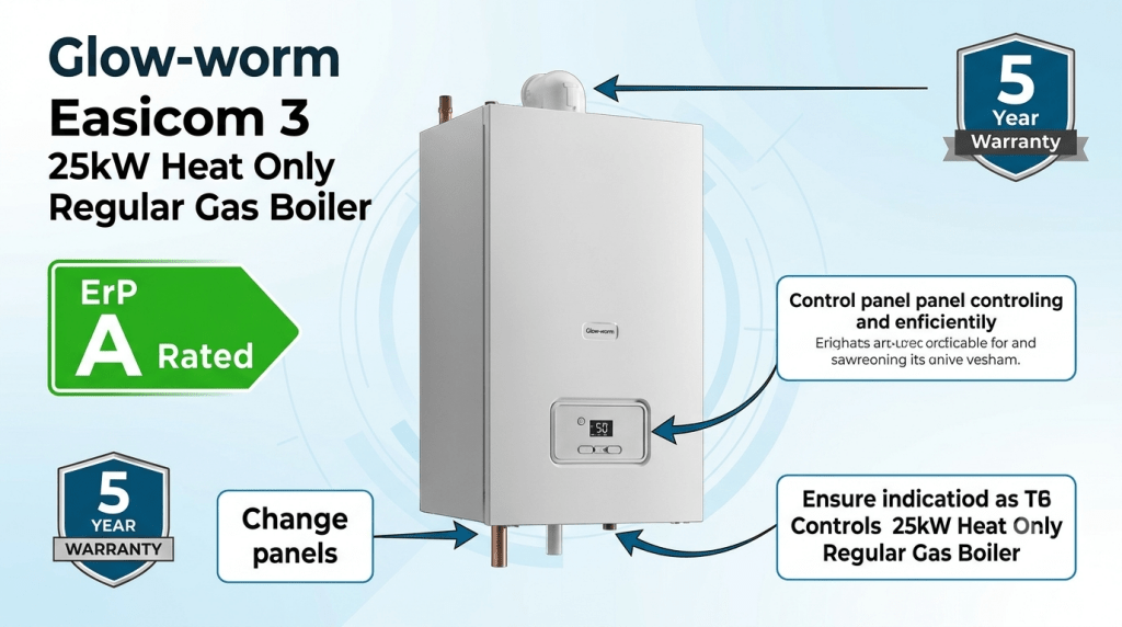 The Cheapest 5-Year Guarantee Heat Only Boiler in the UK? - Getplumb