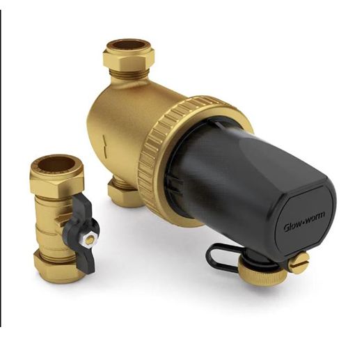 Glow-worm Compact 24kW Boiler Bundle with Horizontal Flue – Efficient Heating Solution