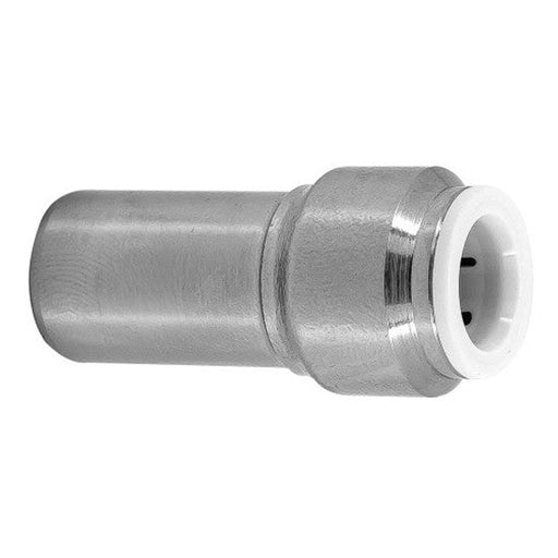 10mm × 15mm Chrome Push-Fit Straight - Getplumb