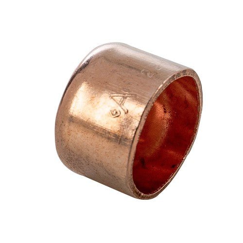 10mm End Feed Stop End — Copper - Getplumb