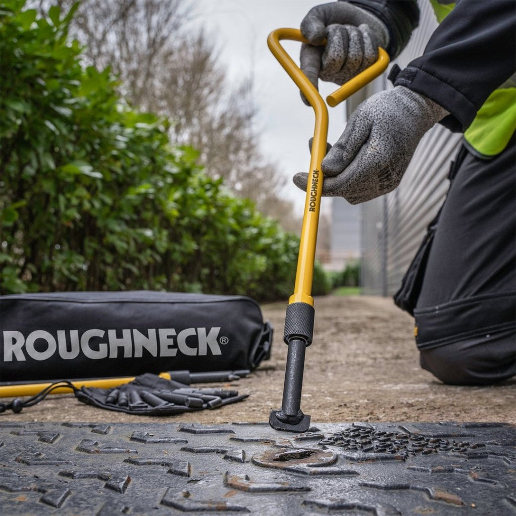 12001 Roughneck Universal Manhole Key Kit – Heavy-Duty, Multi-Fit Desi ...