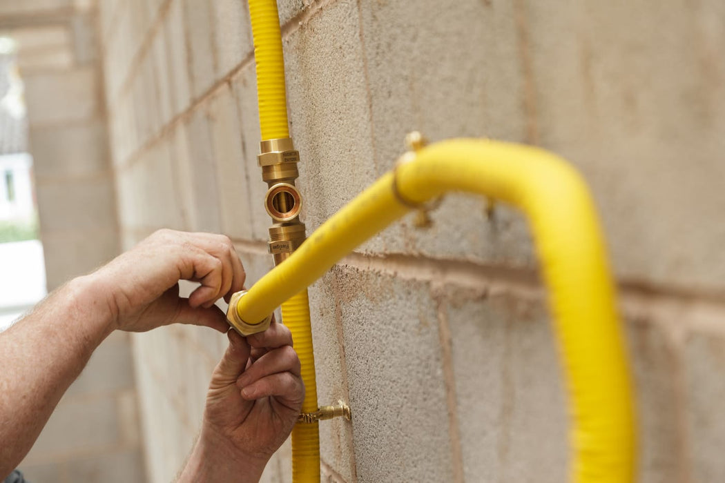 FlexiGas DN28 - 5m with 2x FlexiGas to Copper Unions