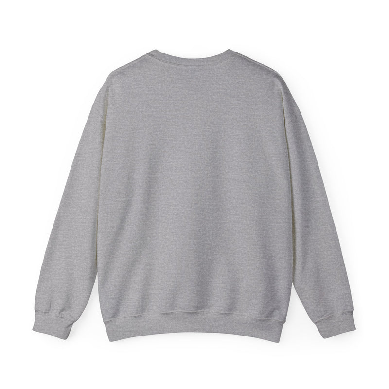 Crewneck Sweatshirt — Vintage Egyptian Scroll Design (“HE SAID SHE SAID CLIMAX THRONE MACHTAY”)
