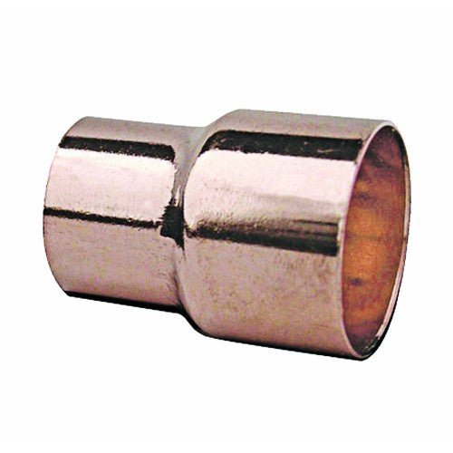 54mm × 42mm End Feed Reducing Coupler — Copper - Getplumb