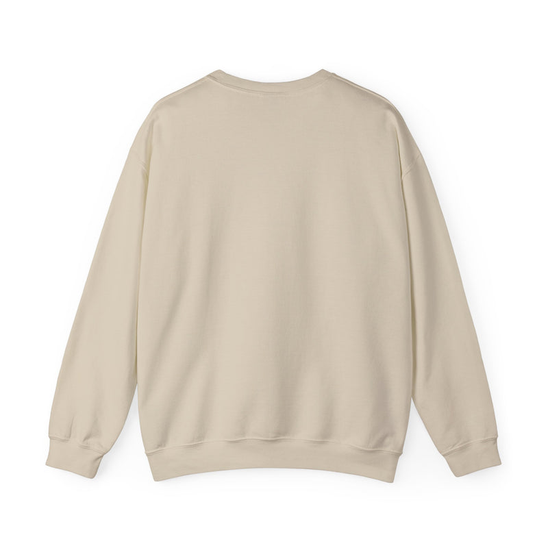 Crewneck Sweatshirt — Vintage Egyptian Scroll Design (“HE SAID SHE SAID CLIMAX THRONE MACHTAY”)