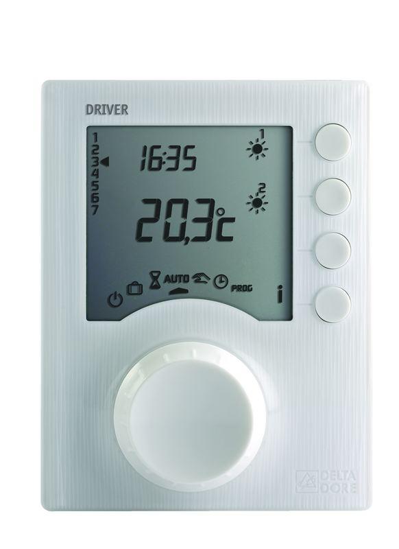 Delta Dore Driver 620 Pilot-Wire Heating Driver - 2 Zone - 6050426